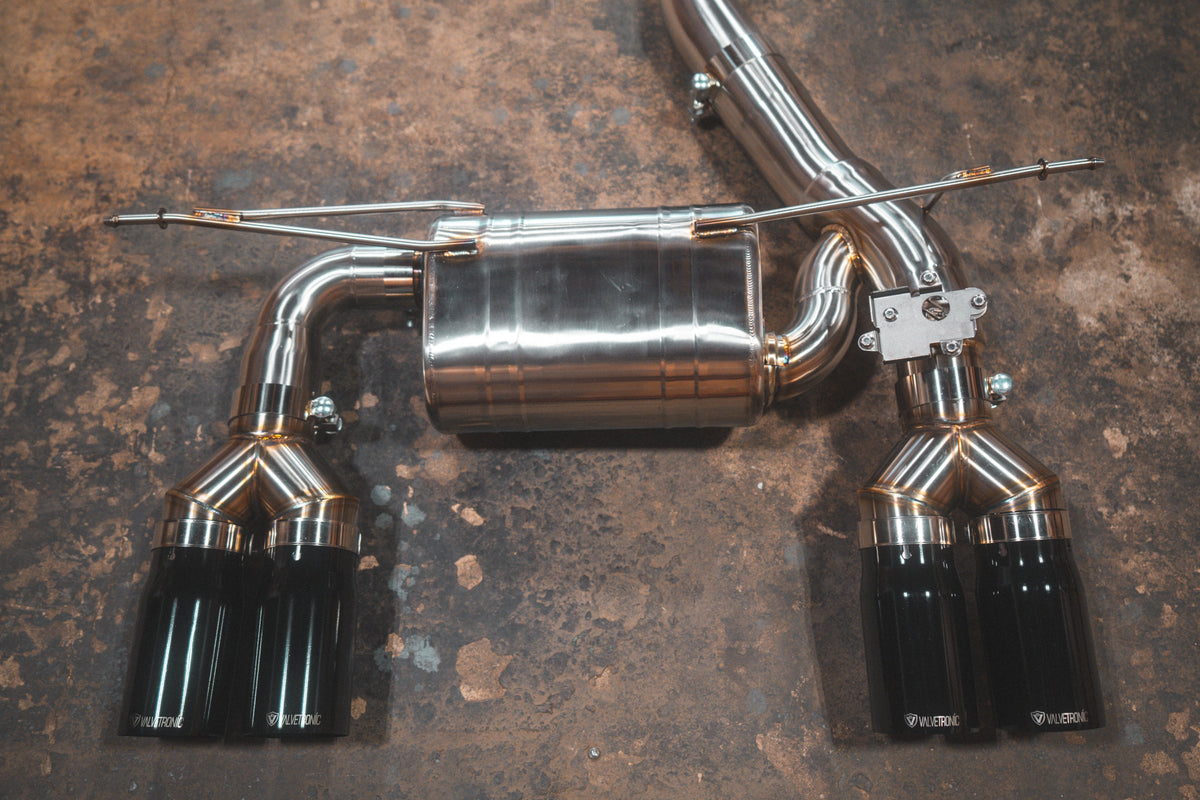 BMW F87 M2 Competition Equal Length Valved Sport Exhaust System - BMW.F87C.M2.VSES.BR.RC- DRIVEN - 20