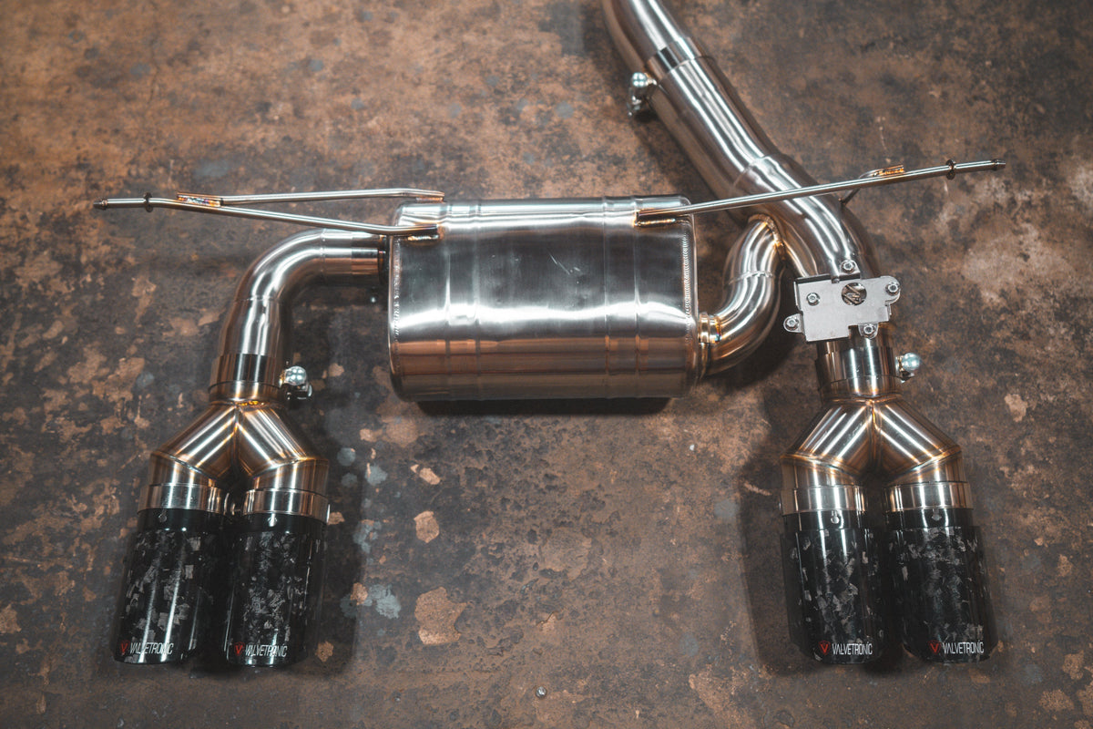 BMW F87 M2 Competition Equal Length Valved Sport Exhaust System - BMW.F87C.M2.VSES.BR.RC- DRIVEN - 21