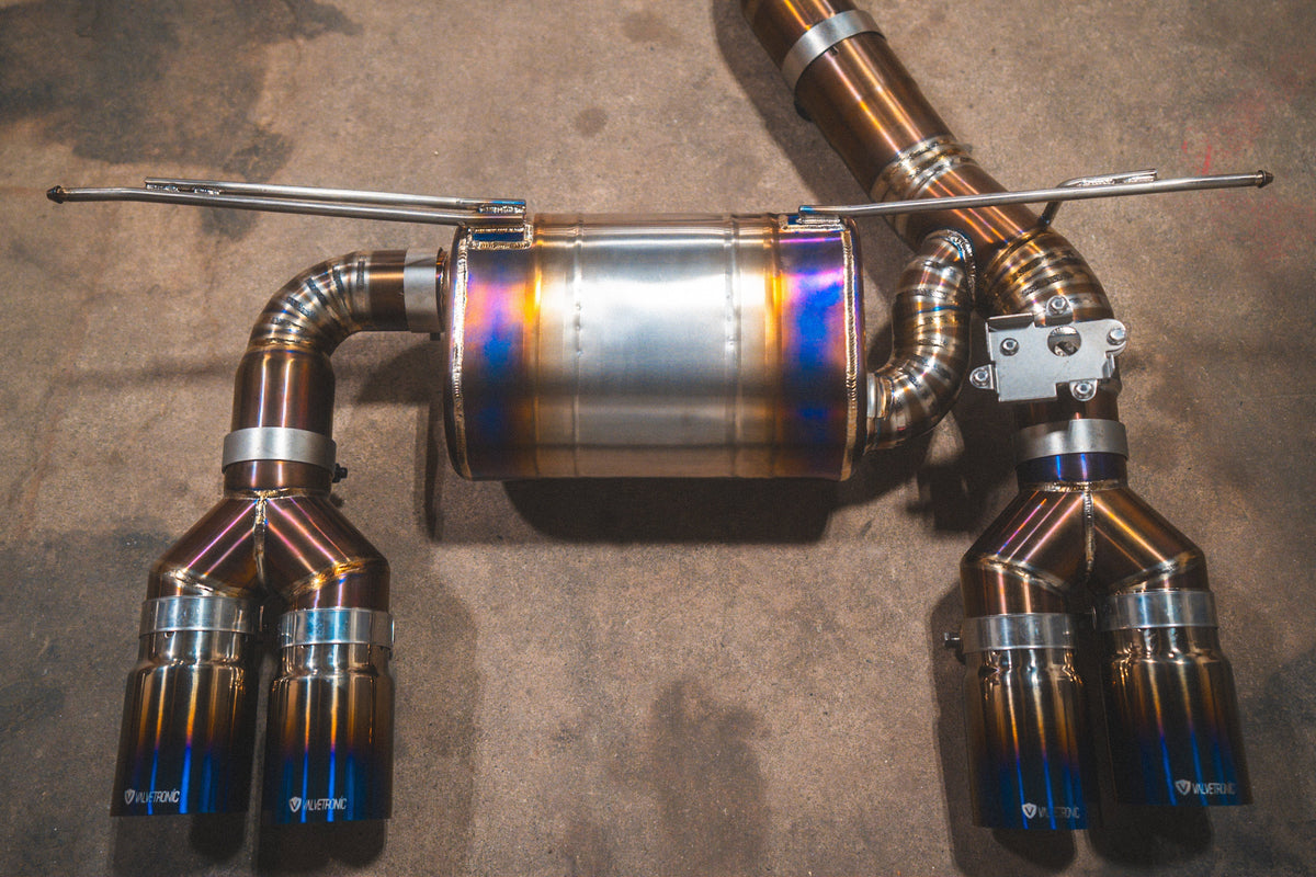 BMW F87 M2 Competition Equal Length Valved Sport Exhaust System - BMW.F87C.M2.VSES.BR.RC- DRIVEN - 23