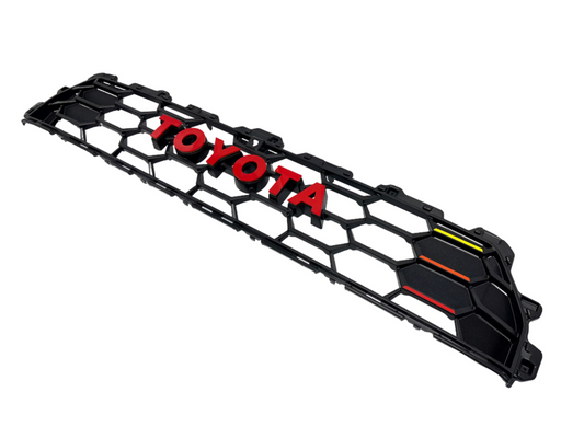 Tri Color TRD Style Grille Overlays - 2025+ 4Runner (TRD Grille) - 254RUNGRILLE.OV.TRIO-1-254RUNGRILLE.OV.TRIO-2-sku-52217833914687- DRIVEN - 2