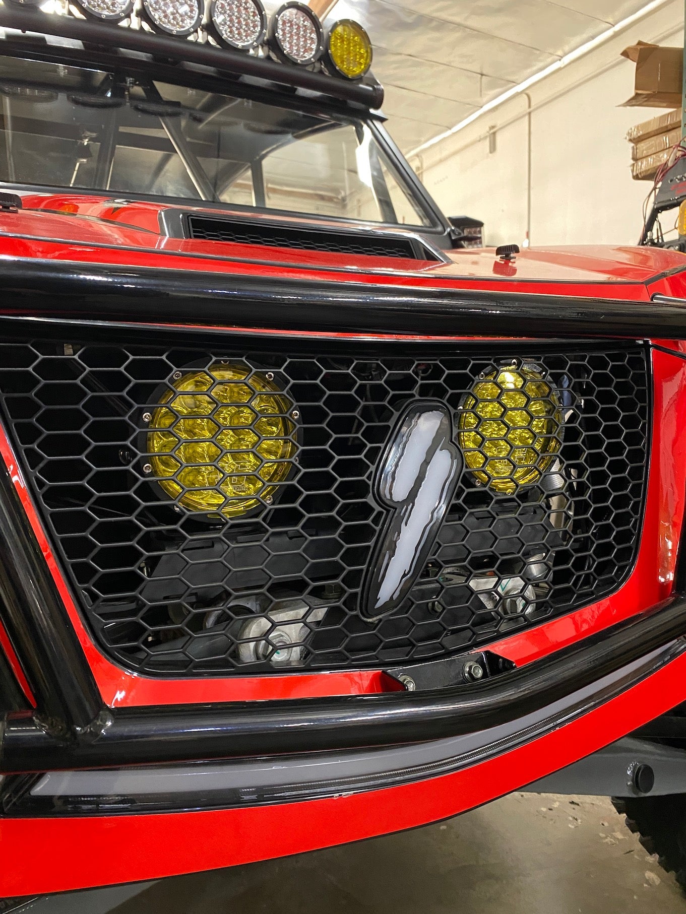 Speed UTV Behind The Grill LED Light Mount - sku-42927420539038- DRIVEN - 7