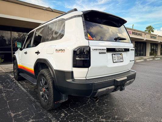 Acrylic Hitch Fade Fix Plate - 2024+ Land Cruiser - 24LC250-HFF- DRIVEN - 2