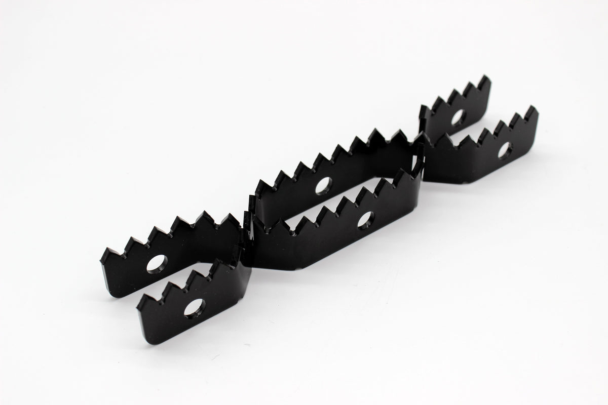 DC-PRO Nerf Bar Foot Peg Teeth - 75-ALU004 x2- DRIVEN - 2