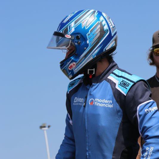 OMP | KS-3 | Karting Suit (Adult) | Mid-Level | CIK-FIA Level (D25) - KA0-1727-A01-071-42-KA0-1727-A01-073-42-KA0-1727-A01-089-42-KA0-1727-A01-242-42-KA0-1727-A01-179-42- DRIVEN - 2