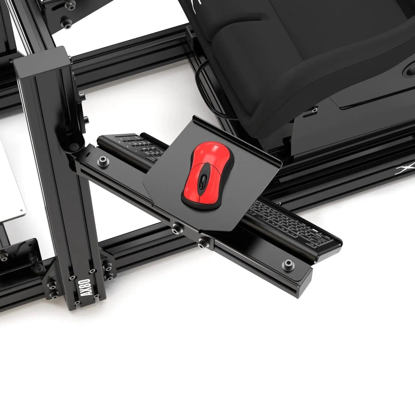 KEYBOARD AND MOUSE MOUNT FOR AX80 OR ANY ALUMINUM CHASSIS 80X40 - 4004- DRIVEN - 3