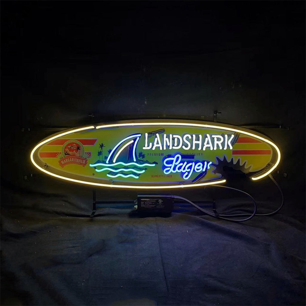 Land Shark Lager Beer Neon Signs - MEX246- DRIVEN - 2