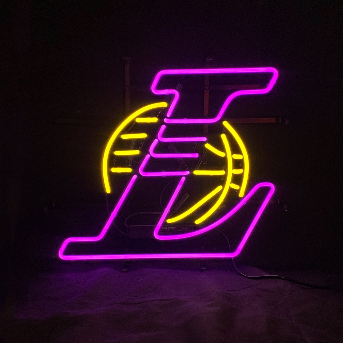 Los Angeles Lakers Basketball Logo Neon Signs Light - ME537- DRIVEN - 2