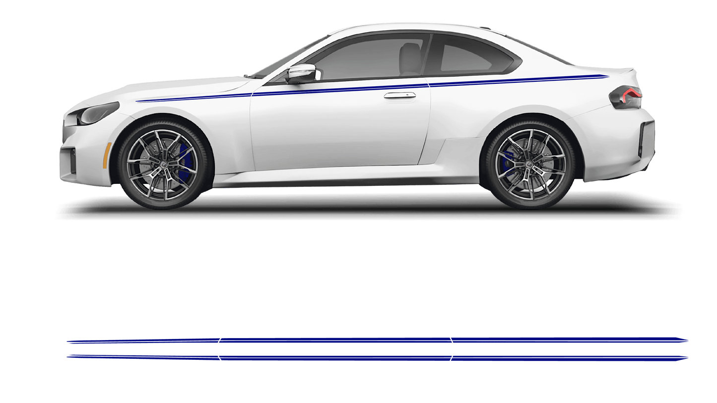 BMW M Performance Side Accent - sku-50951448166532-sku-50951448199300-sku-50951448232068-sku-50951448264836-sku-50951448297604- DRIVEN - 7