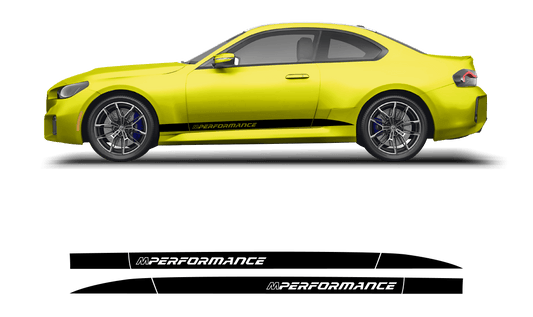 BMW M Performance Side Accent - sku-50951445184644-sku-50951445217412-sku-50951445250180-sku-50951445282948-sku-50951445315716- DRIVEN - 2