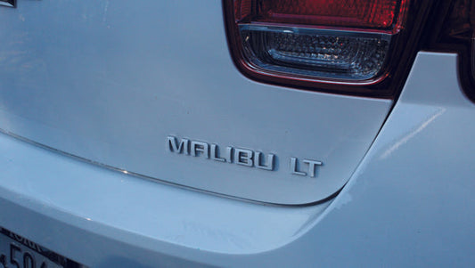 MALIBU Emblem Overlay Decal - 2013-2015 Malibu - Malibu-B 2013-01-Malibu-B 2013-02-Malibu-B 2013-03-Malibu-B 2013-04-Malibu-B 2013-05- DRIVEN - 2