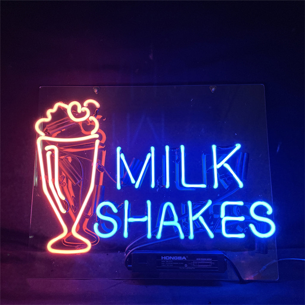 Milk Shakes Neon Light Sign - ME317- DRIVEN - 2