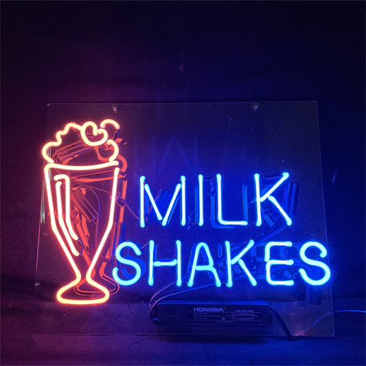 Milk Shakes Neon Light Sign - ME317- DRIVEN - 2