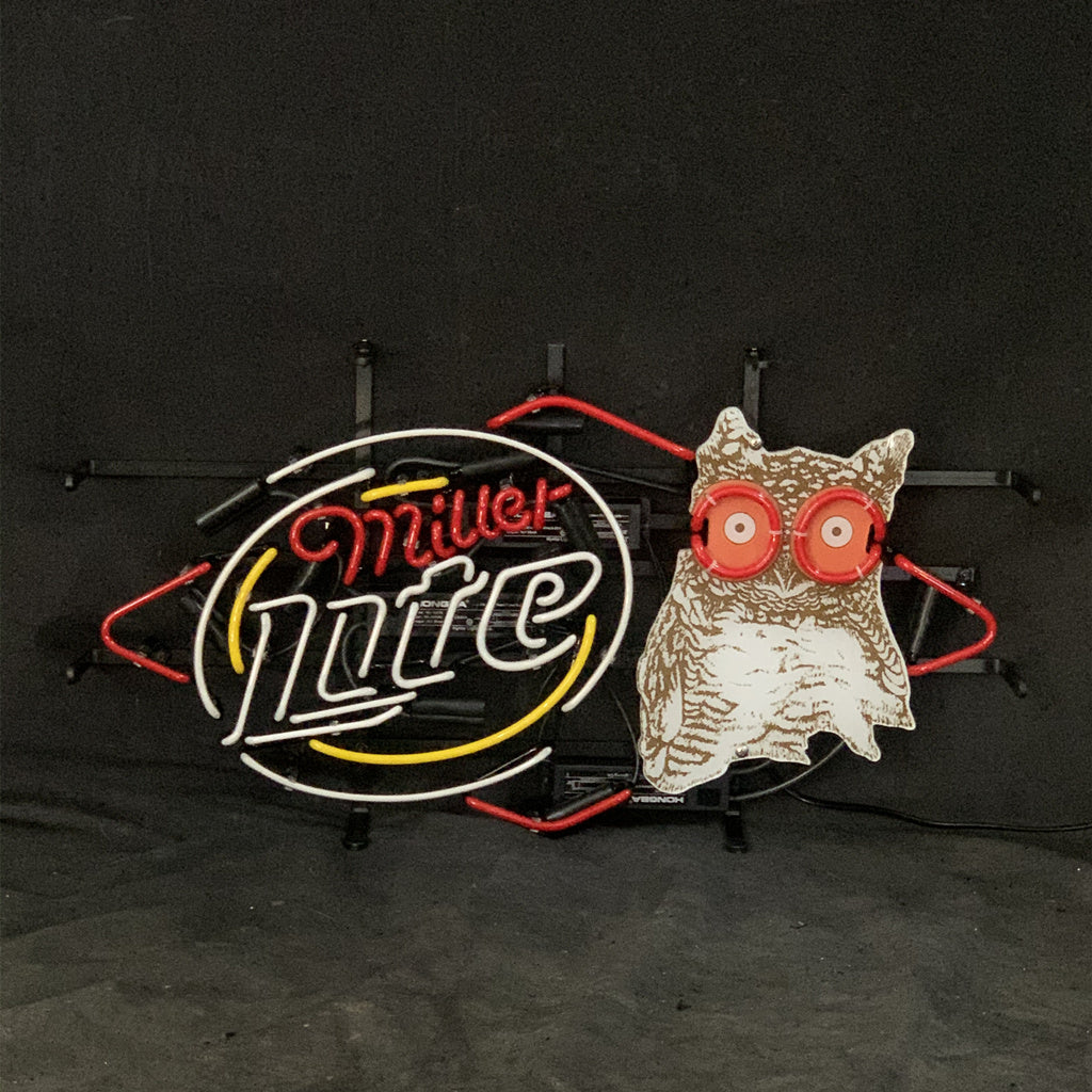 Miller Lite Hooters Neon Light Signs - MEX394- DRIVEN - 3
