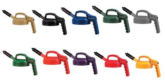 OilSafe | Mini Stretch Spout | Low-Flow & Small Spout Oil Transfer Lid - 100400-100401-100402-100404-100405- DRIVEN - 2