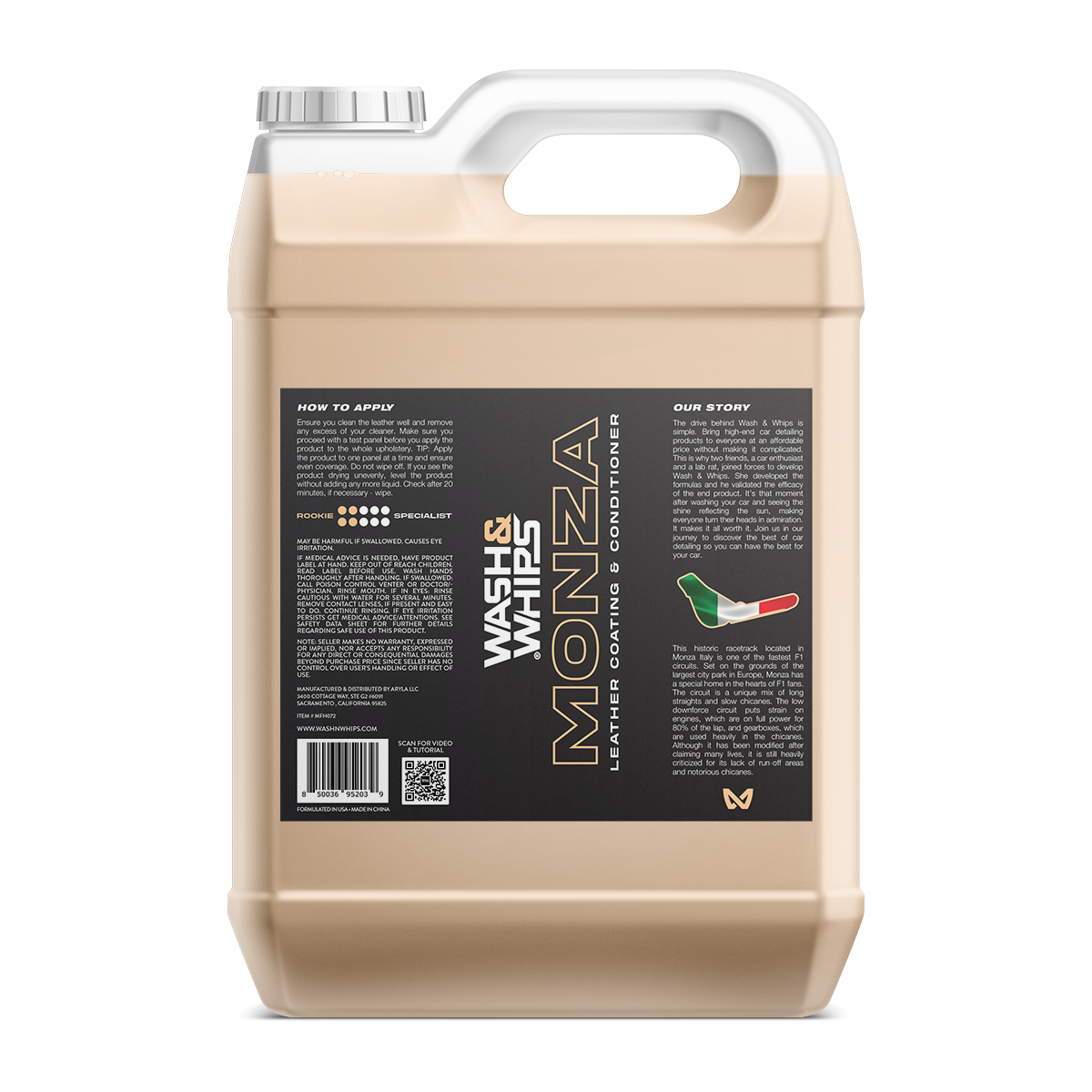 WASH&WHIPS | Monza Leather Coating & Conditioner - MFH072-MFH072-1G- DRIVEN - 7