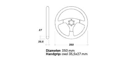 OMP | Asso Flat | Tuning Steering Wheel - OD0-2019-189- DRIVEN - 2