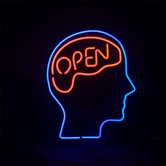Open Mind Neon Light Sign - ME321- DRIVEN - 2