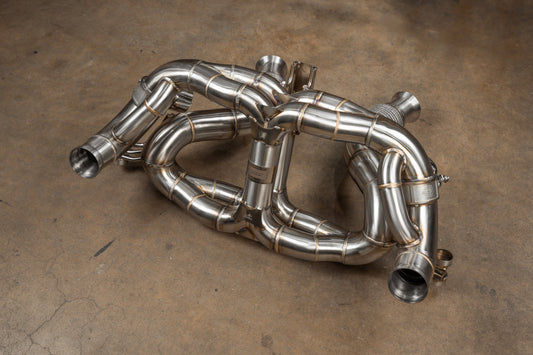 Valvetronic Designs Exhaust System for Porsche Carrera GT - POR.CAR.GT.VSES.F1.BR- DRIVEN - 2