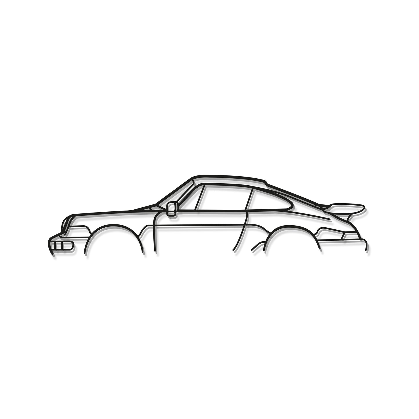 911 964 C2 Metal Car Wall Art - MT0844 - MT0844B49L-MT0844B69L-MT0844B80L-MT0844B99L-MT0844B120L- DRIVEN - 8