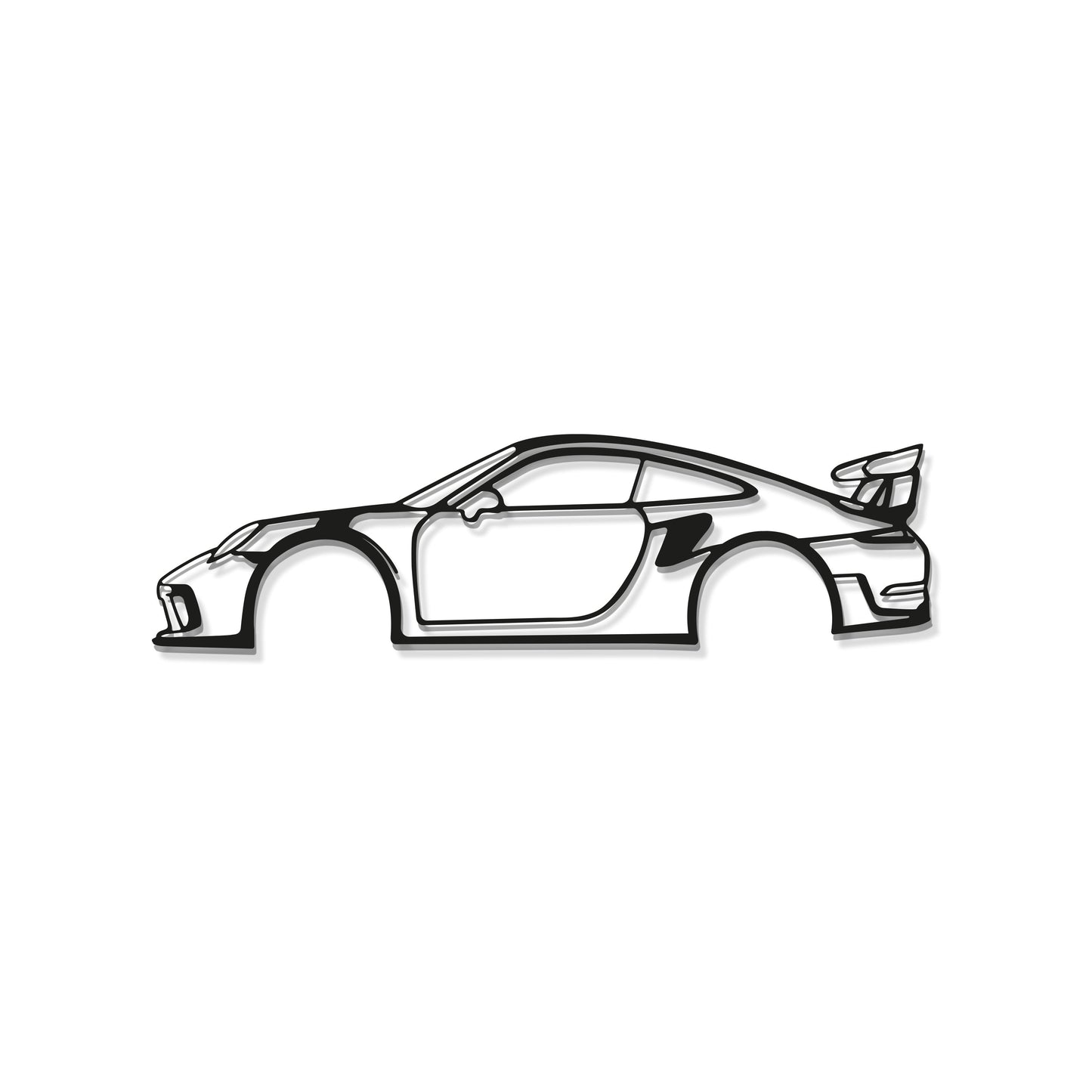 911 GT3 RS Metal Car Wall Art - MT0857 - MT0857B49L-MT0857B69L-MT0857B80L-MT0857B99L-MT0857B120L- DRIVEN - 8