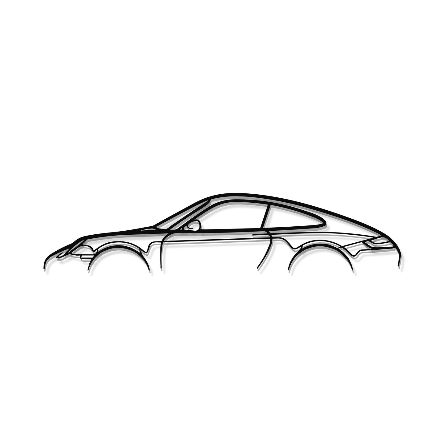 911 Model 997 Metal Car Wall Art - MT0868 - MT0868B49L-MT0868B69L-MT0868B80L-MT0868B99L-MT0868B120L- DRIVEN - 8