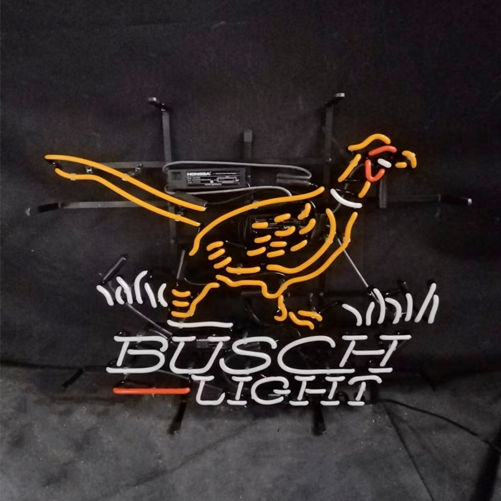 Pheasant Busch Light Neon Signs - MA075-19寸-MA076-24寸- DRIVEN - 3