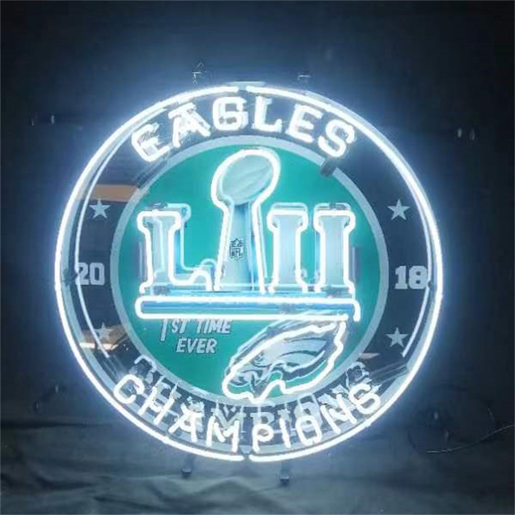 Philadelphia Eagles 2018 Champions Cup Neon Signs - MEX373- DRIVEN - 3