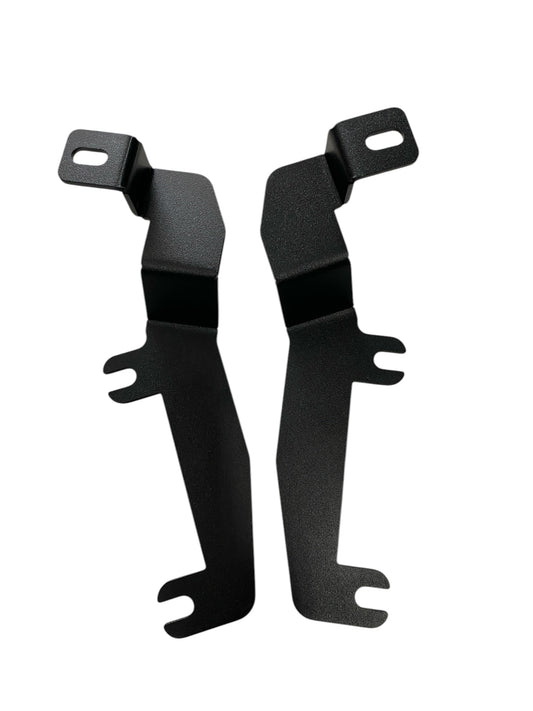 2019+ Silverado Ditch Light Pillar Brackets - sku-45101457735838- DRIVEN - 2