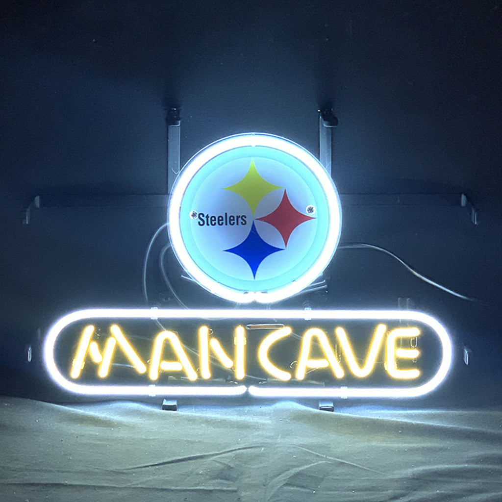 Pittsburgh Steelers Football Man Cave Neon Signs - TN325- DRIVEN - 3