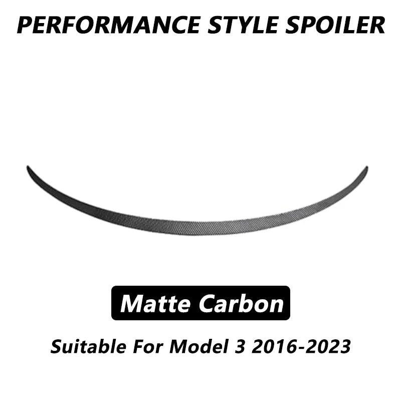 Performance-Style ABS Rear Trunk Spoiler for Tesla Model 3 / Model 3 Highland / Model Y (2018–2026) - 14:200004890#Model3-GC;200007763:201336106-14:200002130#Model3-MB;200007763:201336106-14:200572156#Model3-GB;200007763:201336106-14:173#MY M3 HIGHLAND-MC;200007763:201336106-14:350853#MY M3 HIGHLAND-GC;200007763:201336106- DRIVEN - 14