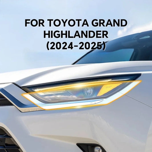 Precut PPF for Toyota Grand Highlander (2024–2025) | TPU Headlight, Mirror, Pillar & Door Handle - 200000182:10#Door bowl Film;5:200000990# Transparent Film- DRIVEN - 2