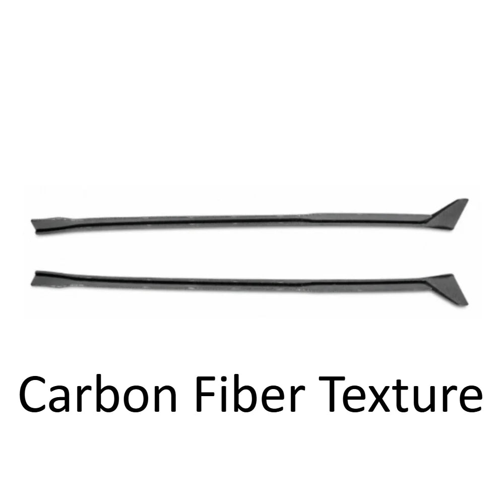 Sport Side Skirt Splitter for Tesla Model 3 Highland (2024+) | Exterior Rocker Panel Modification - 14:193#Glossy Black-14:29#Matte Black-14:691#Carbon Fiber Texture- DRIVEN - 9