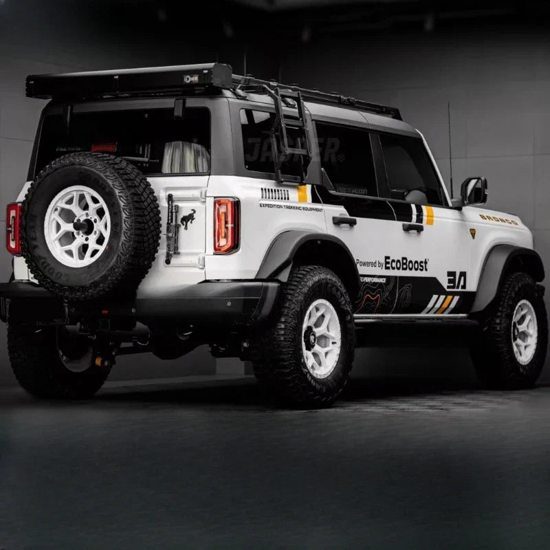 Personalized Full-Body Exterior Vinyl Decal Kit for Ford Bronco | Custom KK Fashion Wrap - 200000182:193#L R- DRIVEN - 3