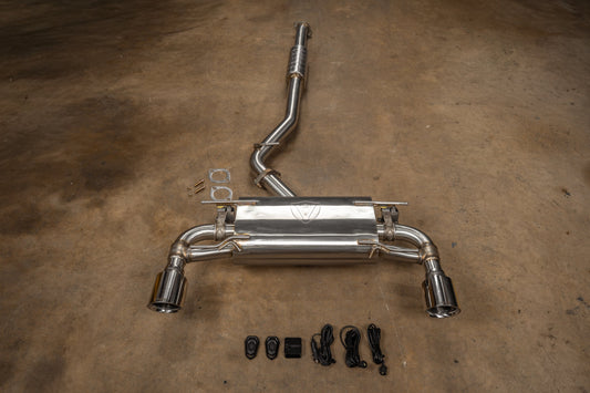 Valvetronic Designs SHUTO™ Catback Exhaust for Subaru BRZ / Toyota GR86 / 86 / Scion FR-S - SUB.BRZ.VSES.BR.RC- DRIVEN - 2