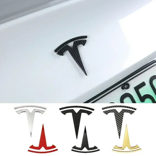 Zinc Alloy Front Hood Logo Sticker for Tesla Model 3 / Model Y | Auto Body Styling Emblem - 200000182:29#Black;355:203282824#Model Y- DRIVEN - 2