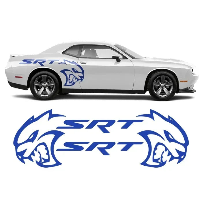 Hellcat SRT Rear Fender Tribal Decal — Both Sides Included | Challenger, Charger & Mustang - 200000182:691#03;5:200000990#Both Side-200000182:10#04;5:200000990#Both Side-200000182:193#01;5:200000990#Both Side-200000182:29#02;5:200000990#Both Side-200000182:175#07;5:200000990#Both Side- DRIVEN - 10