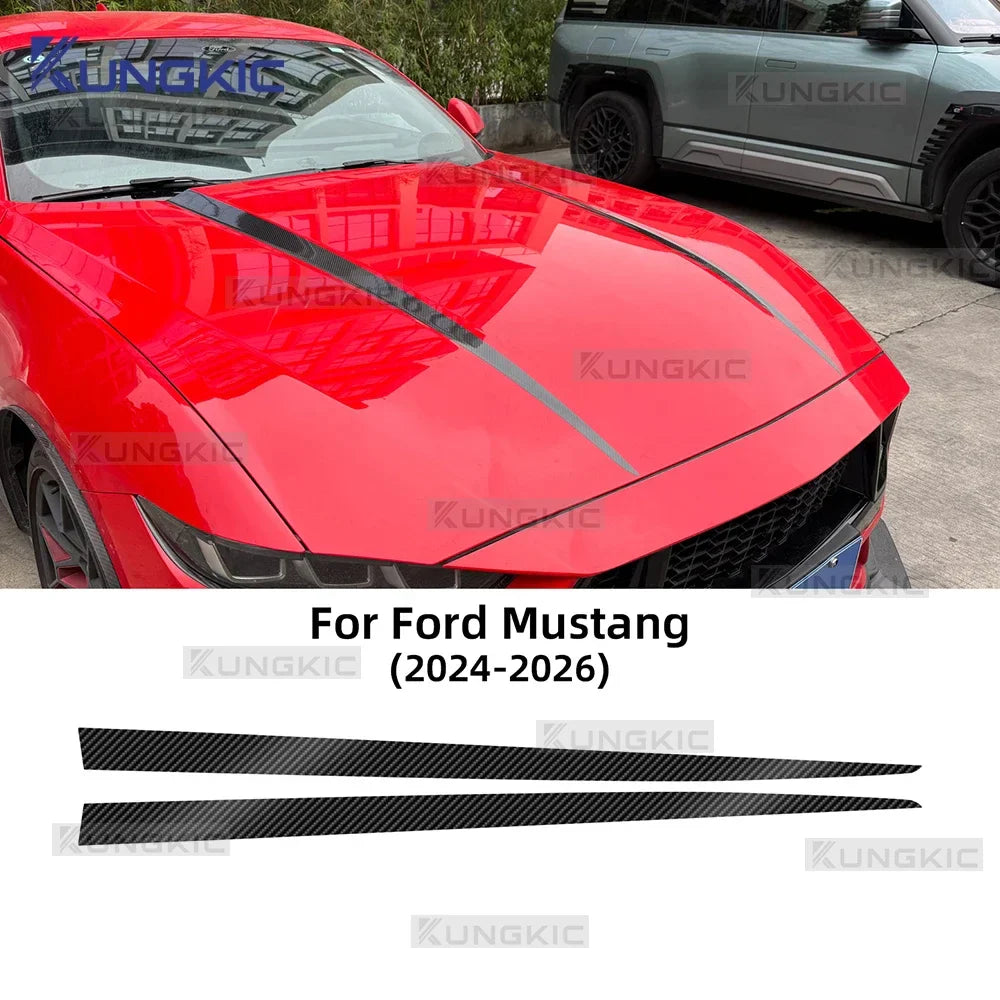 Paint Protection Film for Ford Mustang (2024-2026) | Anti-Scratch TPU Clear Bra - 200000182:350852#rear fender-200000182:350850#front bumper-200000182:350686#engine strip-200000182:350853#a set- DRIVEN - 10