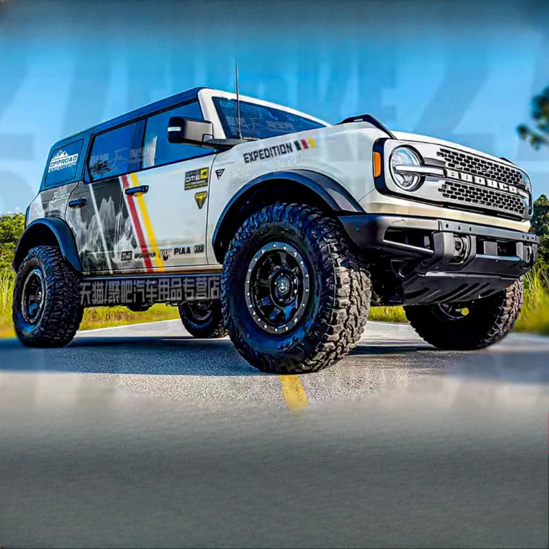 Full-Body Custom Sports Vinyl Decal Kit for Ford Bronco | Personalized KK Film Exterior Wrap - 200000182:193#L R- DRIVEN - 3