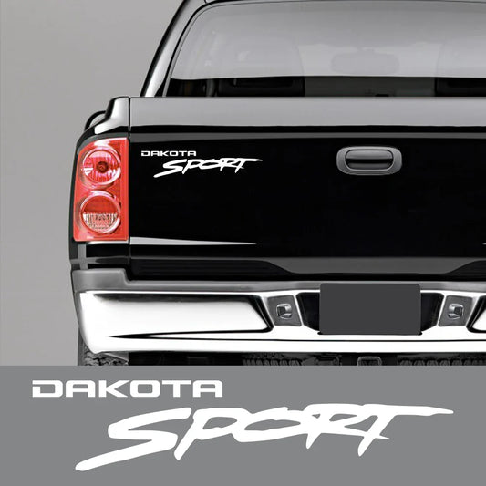 Sport Side Graphic Decal for Dodge Dakota SLT / SXT / 5.9 / R/T | Vinyl Logo Style Truck Sticker - 200000182:173#Matt Gold;355:203282823#1 Piece- DRIVEN - 2