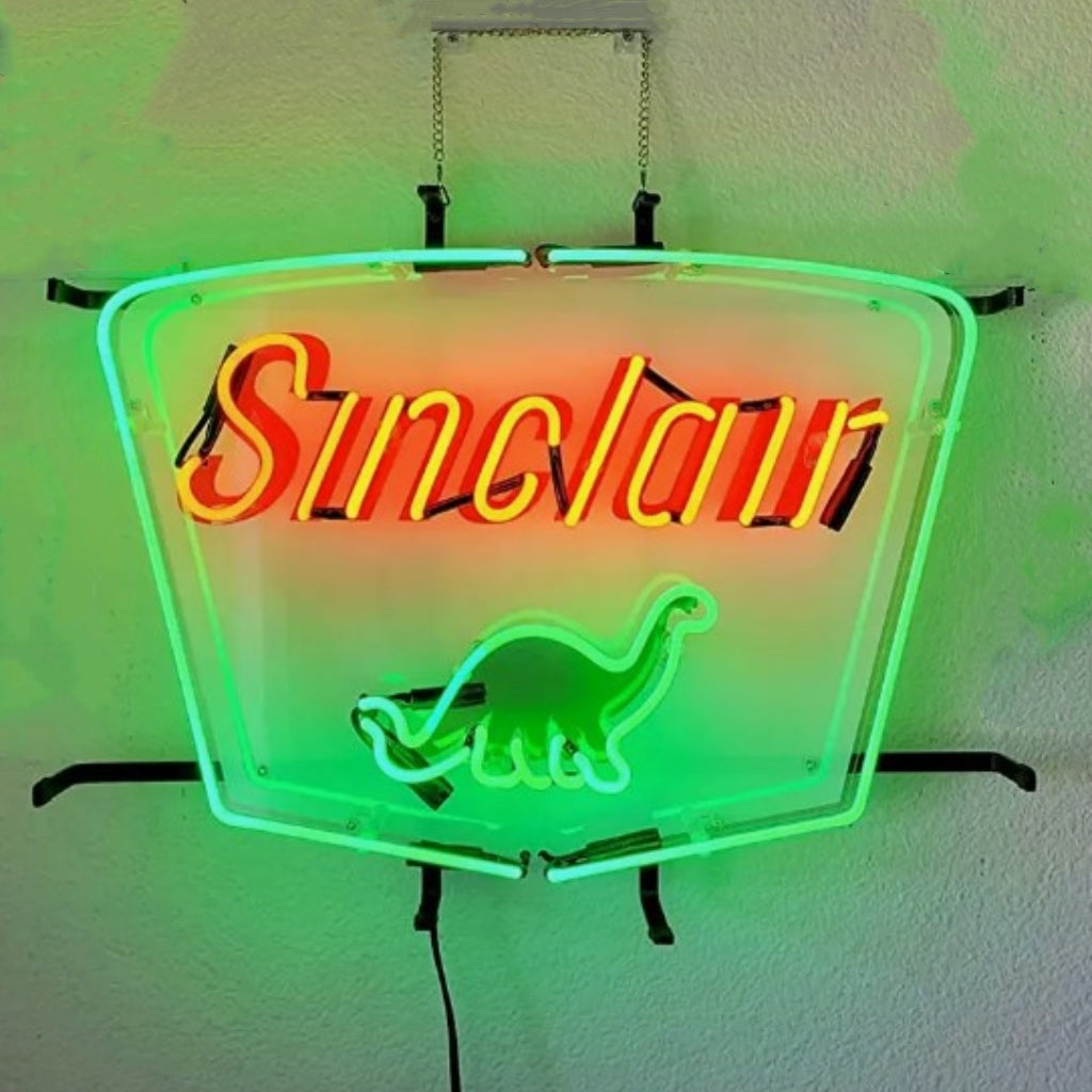 Sinclair Dino Gasoline Neon Signs Light - ME707- DRIVEN - 1