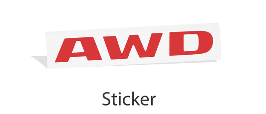 AWD Emblem Inlay Decal - 05-08 Chrysler 300C - 300C:AWD-01-300C:AWD-03-300C:AWD-02-300C:AWD-04-300C:AWD-05- DRIVEN - 2
