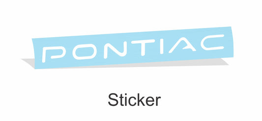 Rear Bumper PONTIAC Lettering Inlay Decal - 00-03 Bonneville - PO:BO:PONTIAC-R-01-PO:BO:PONTIAC-R-02-PO:BO:PONTIAC-R-03-PO:BO:PONTIAC-R-04-PO:BO:PONTIAC-R-05- DRIVEN - 2
