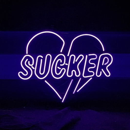 Sucker Heart Neon Signs - MEXC073- DRIVEN - 2