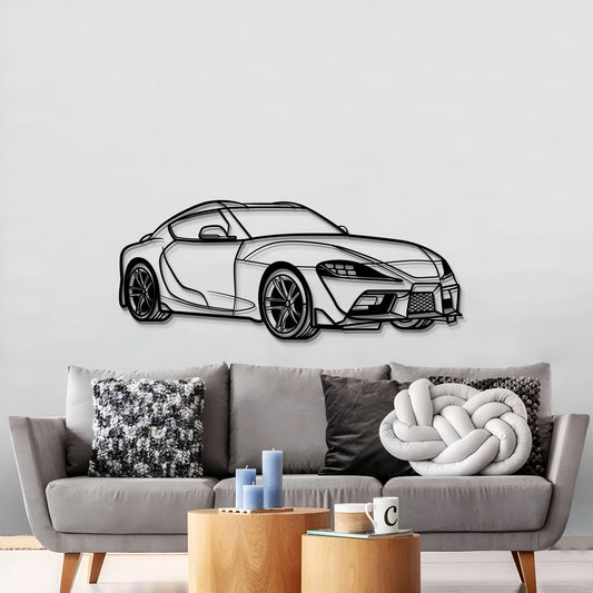 Supra MK5 Perspective Metal Car Wall Art - MT1137 - MT1137B69L-MT1137B80L-MT1137B99L-MT1137B115L-MT1137B140L- DRIVEN - 2