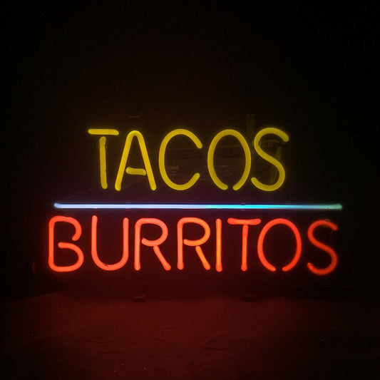 Tacos Burritos Neon Signs - TN261- DRIVEN - 2