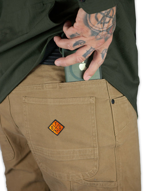 Trailblazer Boot Cut Pants - Coyote - OMWP424012CO01-OMWP424012CO02-OMWP424012CO03-OMWP424012CO04-OMWP424012CO05- DRIVEN - 2