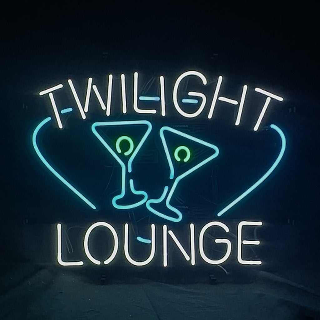 Twilight Lounge Martinis Neon Light Sign - ME460- DRIVEN - 2