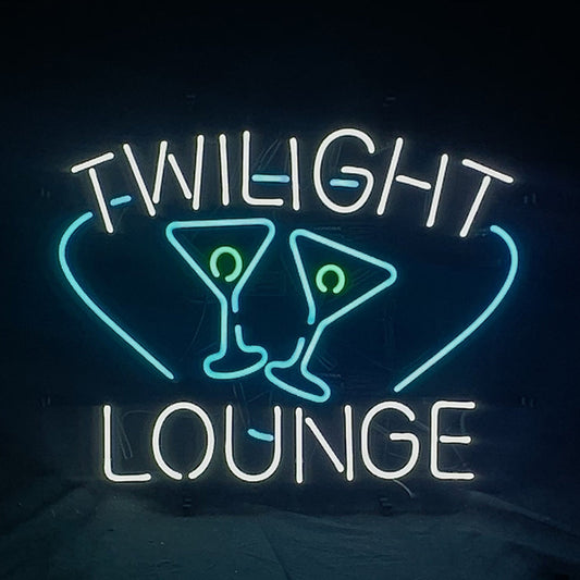 Twilight Lounge Martinis Neon Light Sign - ME460- DRIVEN - 2