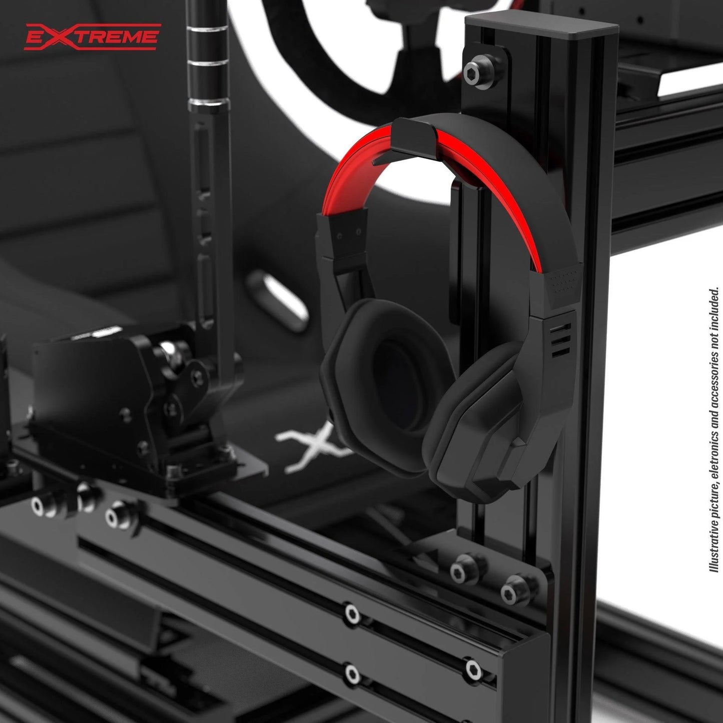 UNIVERSAL HEADSET HOLDER FOR ALUMINIUM SIM RIGS - 2010304280000- DRIVEN - 3