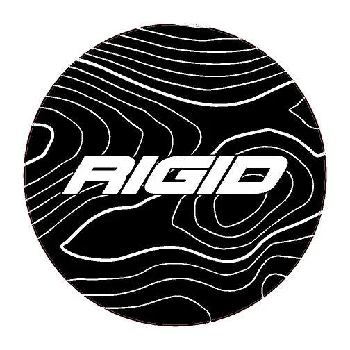 Rigid 360 Series 6" Light Cover Topo Overlays - Universal - RIGID3606-CG-RIGID3604-CODE-RIGID3604-WHITE- DRIVEN - 6